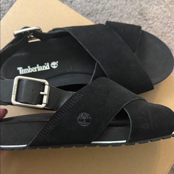 Timberland Women's Elegant Black Sandals - Picture 2 of 5